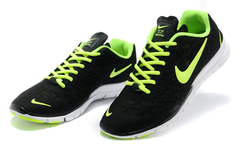 Nike libre tr s adapter 3 respirer nike chaussures libres 5.0 trainning vert noir (2)